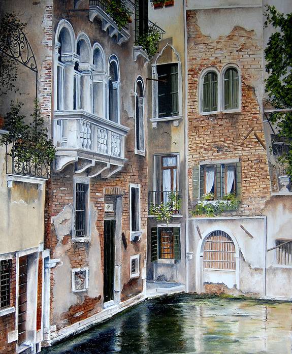 Venice Balcony. Houmeau