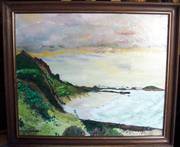 La plage :Inspiration Monet. 