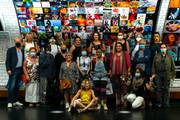 Photo de groupe Expo Métro Paris 2020 Chaussée d'Antin La Fayette. 