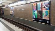 Urban Art Photography Expo Metro Berlin 2020 U-Bahn Mehringdamm. 