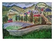 «Summer in Flumet». 