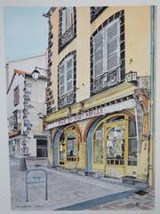 Vitrine ancienne à Montferrand. Gérard Bel