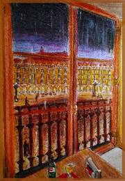 «Views of the Plaza Mayor of Salamanca». 