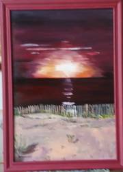 Lever de soleil à St-cyprien 1. 