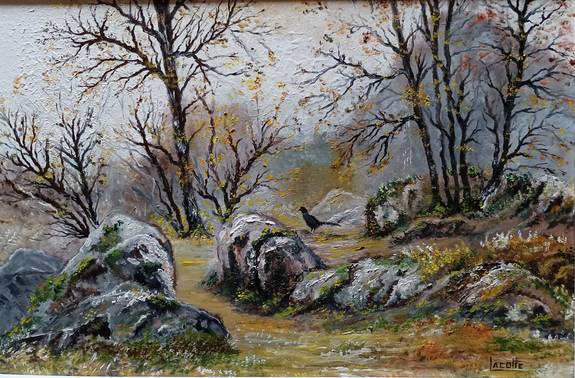 La roche aux fées.  Martine Lacotte-Ivaldi