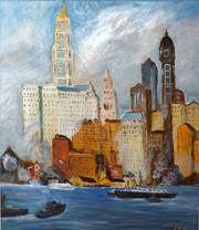 East River 1920. Ajc