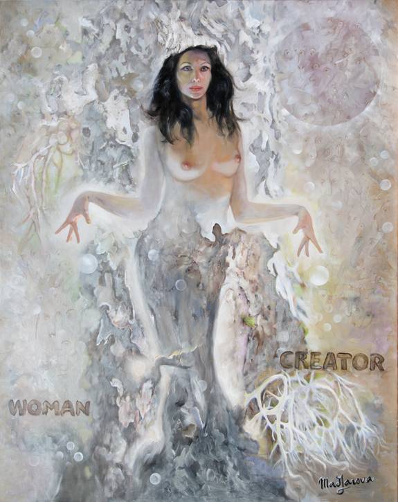 Femme Créatrice. Supraréalisme (Mad-Jarova)