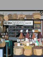 2024-10-04 Maroc - Essaouira - Médina - Le vendeur d’épices. 