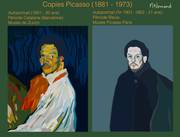 2024-10-15 Picasso (1881 – 1973) - 2 Autoportraits. 