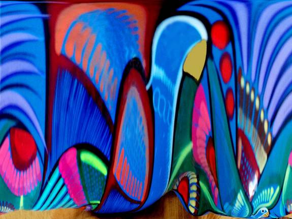 El cec colom de la pau -La ciega paloma de la paz - The blind dove of peace. Maria Grau