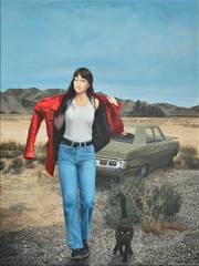 Contemporary portrait «Keep Going on Foot». 