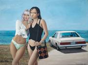 Contemporary portrait «Near the Sea». 