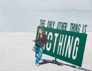 Contemporary portrait «Everything Else Is Nothing». 