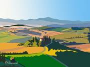 2025-06-05 Paysage de Toscane. 