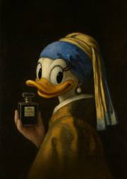 Duck with the Pearl – Vermeer Remix (Parfum Edition). Daveschloffiart