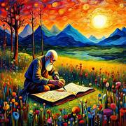 Homer writes The Odyssey. George Hutton Hunter