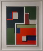 Piet II Relief polychrome. Philippe Garnier De La Baudiniere