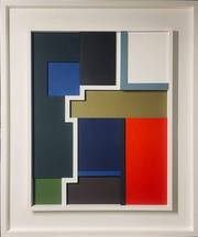 Piet Relief polychrome. Philippe Garnier De La Baudiniere