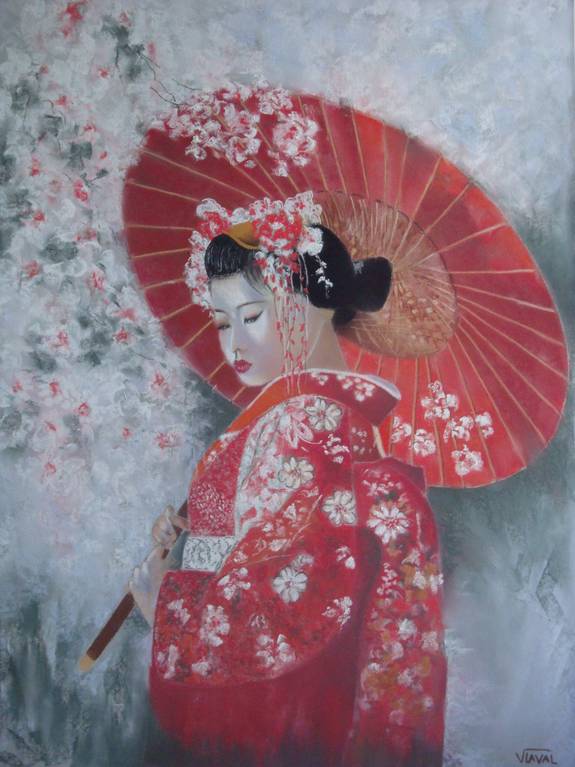 Geisha. Véronique Laval Véronique Laval